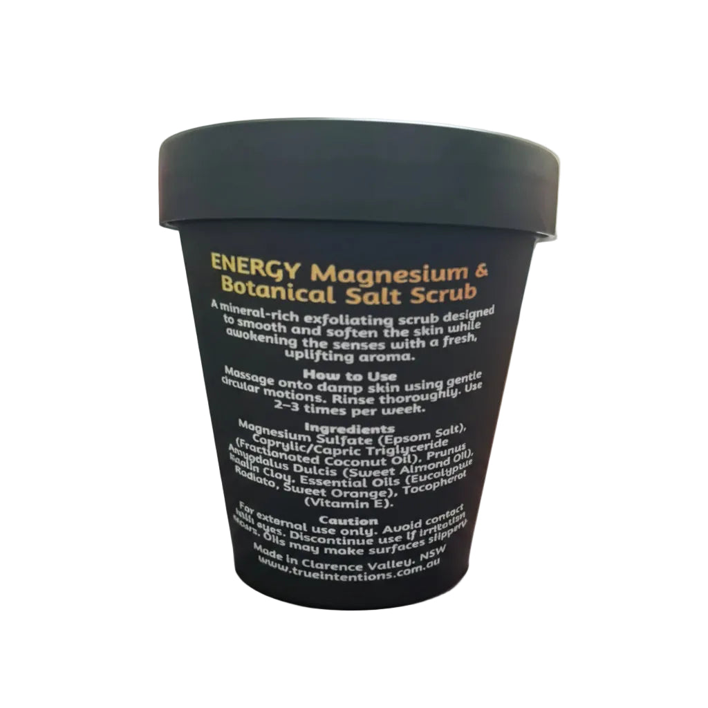 ENERGY - Magnesium & Botanical Oil Salt Scrub