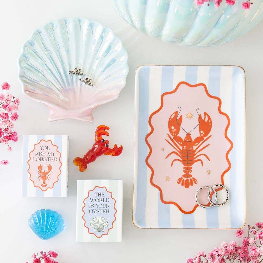 Iridescent Shell Trinket Dish