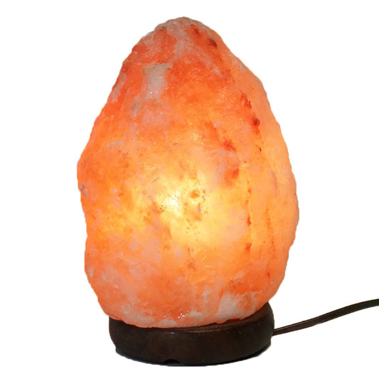 Himalayan Salt Lamp – Timber Base (12V – 12W)